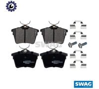 SWAG 62 91 6548 Brake pad set