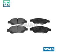 SWAG 62 91 6589 Brake pad set