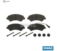 SWAG 62 91 6840 Brake Pad Set, disc brake for CITRO?N,FIAT,PEUGEOT