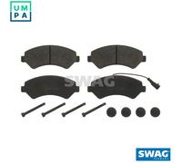 SWAG 62 91 6840 Brake Pad Set, disc brake for CITRO?N,FIAT,PEUGEOT