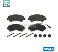 SWAG 62 91 6840 Brake Pad Set, disc brake for CITRO?N,FIAT,PEUGEOT