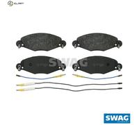 BRAKE PAD SET DISC BRAKE 64 91 6419 FOR CITROEN C5/Break 4HX 2.2L 4cyl C5 I 2.9L