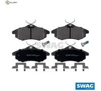 SWAG 64 91 6590 Brake Pad Set, disc brake for CITRO?N