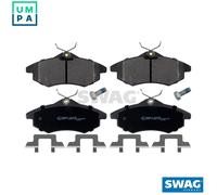 BRAKE PAD SET DISC BRAKE 64 91 6590 FOR CITROEN C3/II C2/ENTERPRISE KFT 1.4L