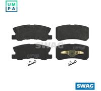 Brake pads Rear Axle 80 91 6583 SWAG for CHRYSLER JEEP MITSUBISHI DODGE CITROËN