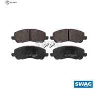 SWAG 80 91 6644 Brake pad set