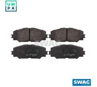 SWAG 81 91 6650 Brake pad set