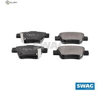 SWAG 81 91 6652 Brake pad set