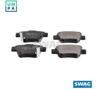 SWAG 81 91 6652 Brake pad set
