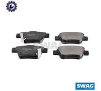 SWAG 81 91 6652 Brake pad set
