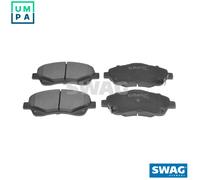 SWAG 81 91 6653 Brake pad set