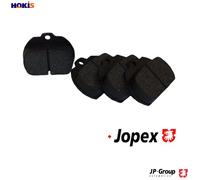 JP GROUP 8163600910 Brake pad set