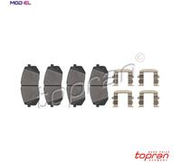 BRAKE PAD SET DISC BRAKE 821 164 FOR HYUNDAI i40/CW D4FD 1.7L G4FD 1.6L 4cyl