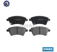 Brake pads Front Axle 84 91 6658 SWAG for SUZUKI FIAT