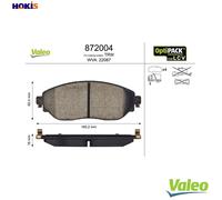 BRAKE PAD SET DISC BRAKE 872004 FOR OPEL VIVARO/Platform/Chassis/Van/Bus 1.6L