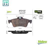 VALEO 872137 Brake pad set