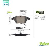 BRAKE PAD SET DISC BRAKE 872587 FOR VW CADDY/III/Box/Body/MPV BSX 2.0LBLS 1.9L