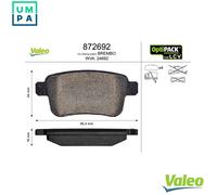 VALEO 872692 Brake pad set