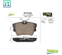 BRAKE PAD SET DISC BRAKE 872748 FOR RENAULT TRAFIC/III/Bus/Platform/Chassis 1.9L