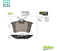 VALEO 872765 Brake pad set