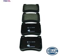 BRAKE PAD SET DISC BRAKE 8DB 355 006-541 FOR MERCEDES-BENZ OM646.962/963 2.1L
