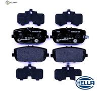 HELLA 8DB 355 006-781 Brake pad set