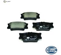 HELLA 8DB 355 006-881 Brake pad set