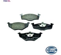 BRAKE PAD SET DISC BRAKE 8DB 355 007-891 FOR SKODA FABIA/Combi/Praktik/II VW