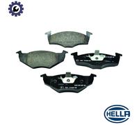 Brake pads 8DB 355 007-891 HELLA for VW SEAT SKODA
