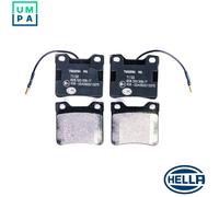 Fits HELLA 8DB 355 008-171 Ham pads. MB PE rear