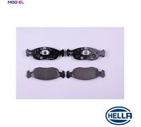 HELLA 8DB 355 008-291 Brake pad set