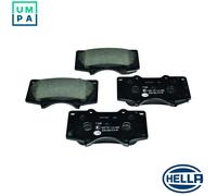 HELLA 8DB 355 010-491 Brake pad set