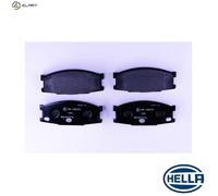 HELLA 8DB 355 010-561 Brake pad set