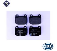 HELLA 8DB 355 010-691 Brake pad set