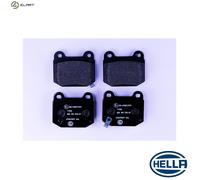 HELLA 8DB 355 010-691 Brake pad set