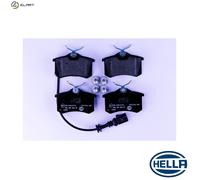 HELLA 8DB 355 010-781 Brake pad set