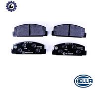 HELLA 8DB 355 011-131 Brake pad set