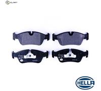 HELLA 8DB 355 011-281 Brake pad set