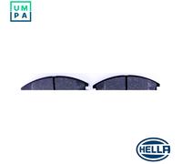 HELLA 8DB 355 011-751 Brake pad set
