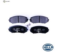 HELLA 8DB 355 012-351 Brake pad set