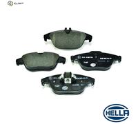 HELLA 8DB 355 012-741 Brake pad set