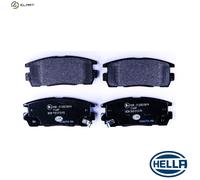Hella Brake Pad Set 8DB 355 012-951 – Rear Disc Brake