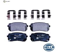 HELLA 8DB 355 013-551 Brake pad set