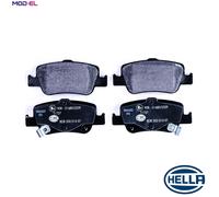 BRAKE PAD SET DISC BRAKE 8DB 355 013-571 FOR TOYOTA COROLLA/ALTIS/QUEST AURIS