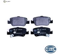 HELLA 8DB 355 013-571 Brake pad set