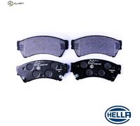 HELLA 8DB 355 013-761 Brake pad set
