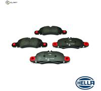 HELLA 8DB 355 013-801 Brake pad set