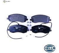 HELLA 8DB 355 013-871 Brake pad set