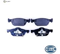 HELLA 8DB 355 013-891 Brake pad set