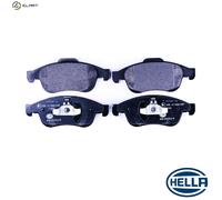 HELLA 8DB 355 014-791 Brake pad set